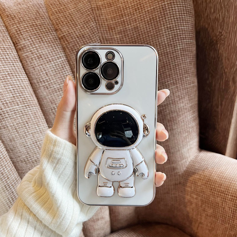 Astronaut Stand Case for iPhone, with Lens Film