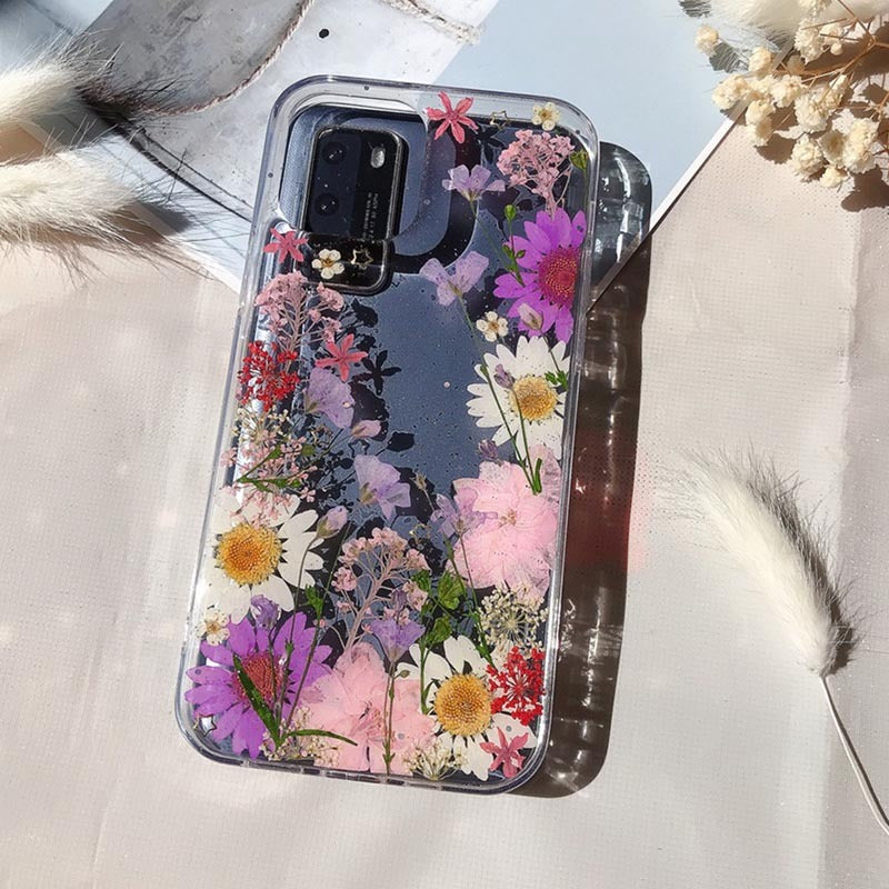 Shockproof Floral Case for iPhone