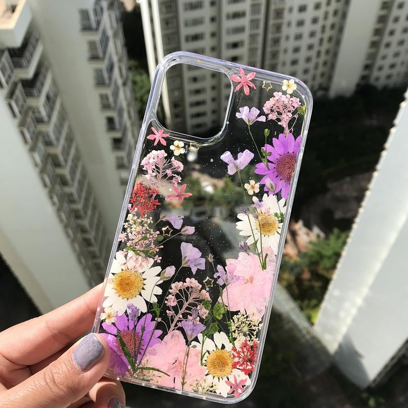 Shockproof Floral Case for iPhone