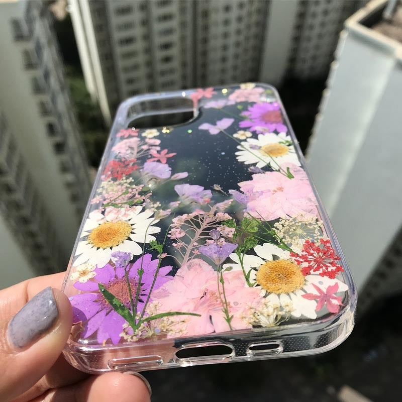 Shockproof Floral Case for iPhone