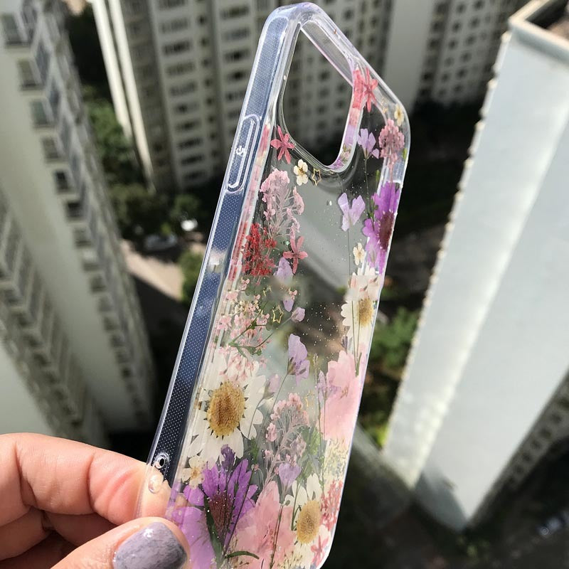 Shockproof Floral Case for iPhone