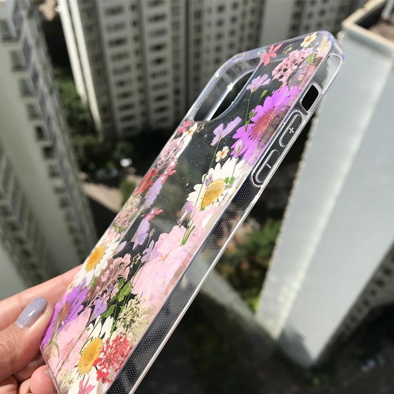 Shockproof Floral Case for iPhone