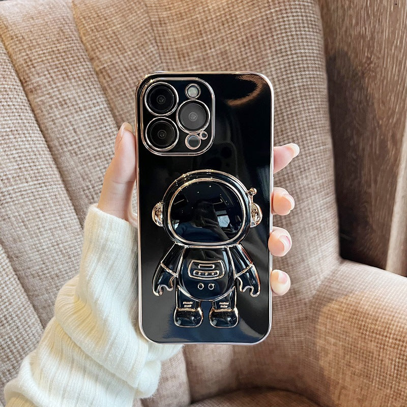 Astronaut Stand Case for iPhone, with Lens Film