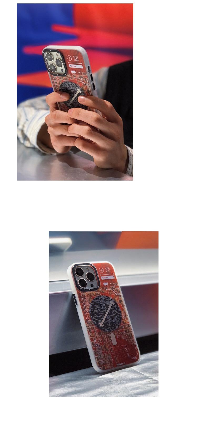 Magnetic Wireless Charging Case for iPhone