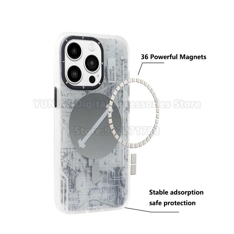 Magnetic Wireless Charging Case for iPhone