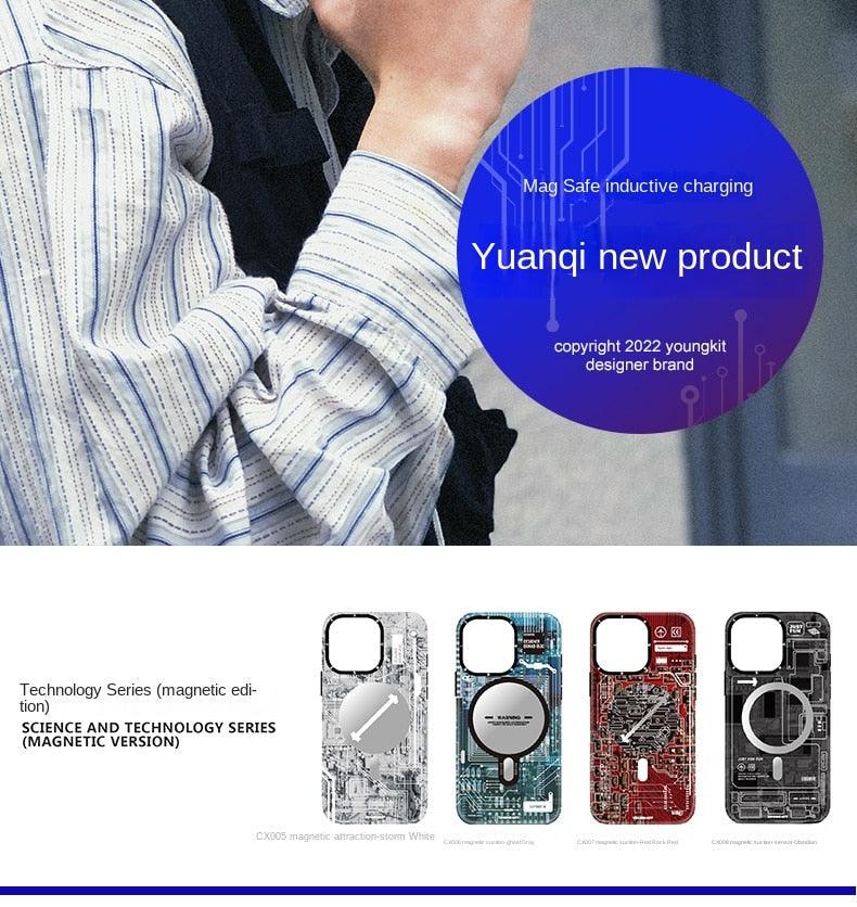 Magnetic Wireless Charging Case for iPhone