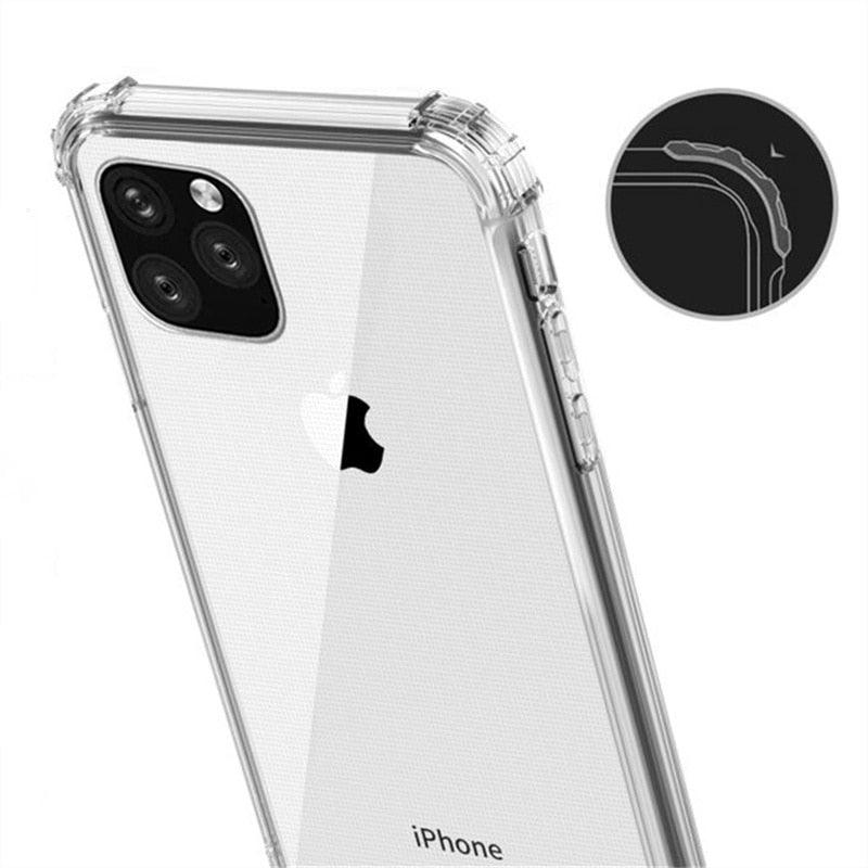 Clear Shockproof Case for iPhone