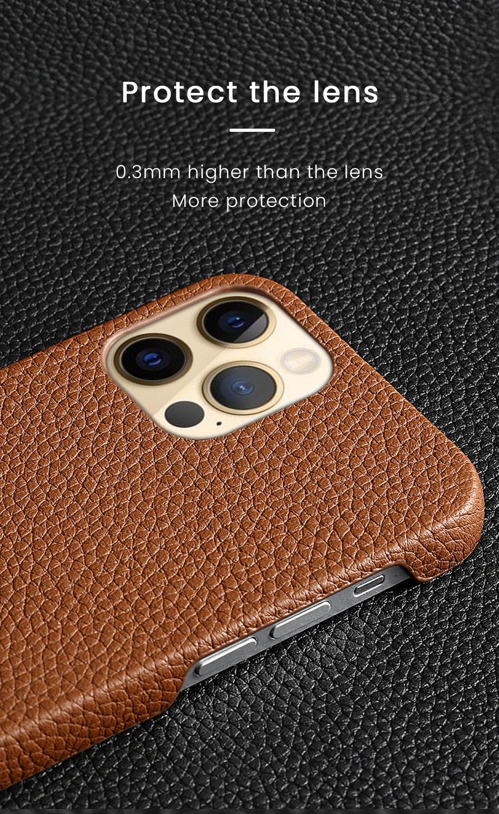 Genuine Leather Case for iPhone