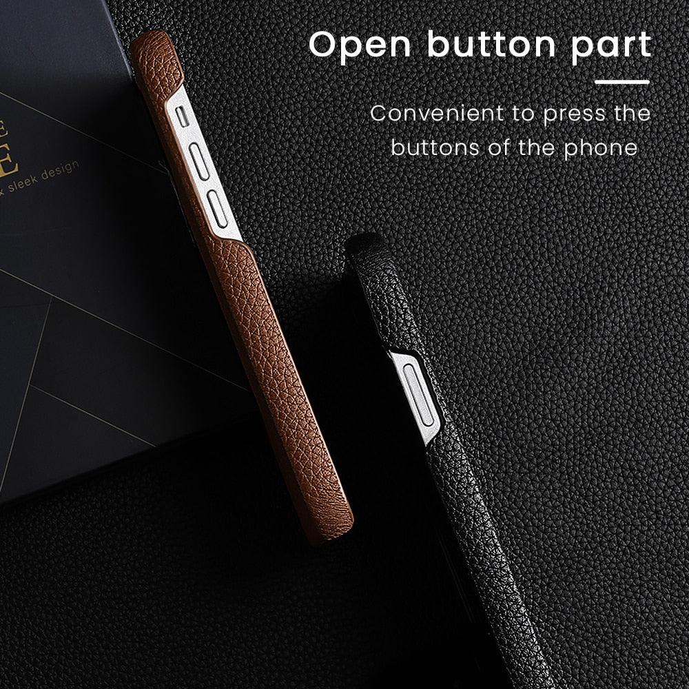 Genuine Leather Case for iPhone
