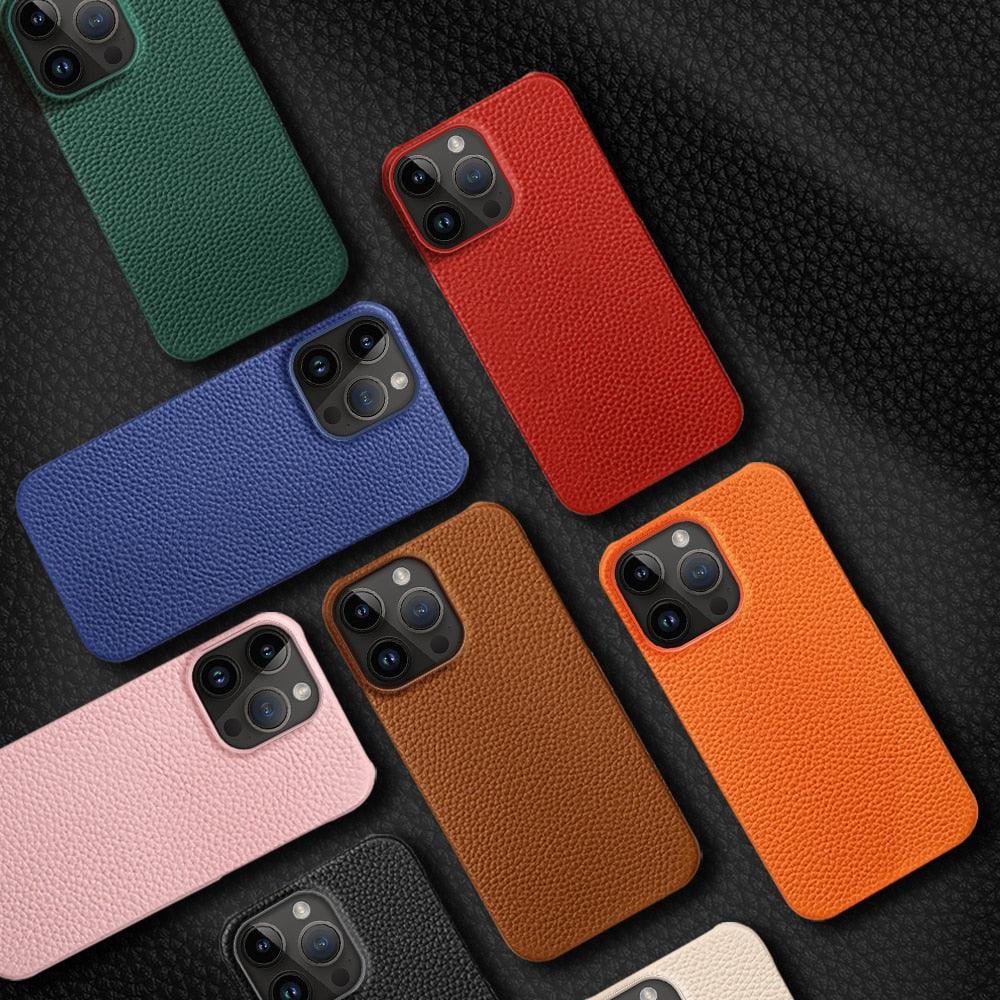 Genuine Leather Case for iPhone