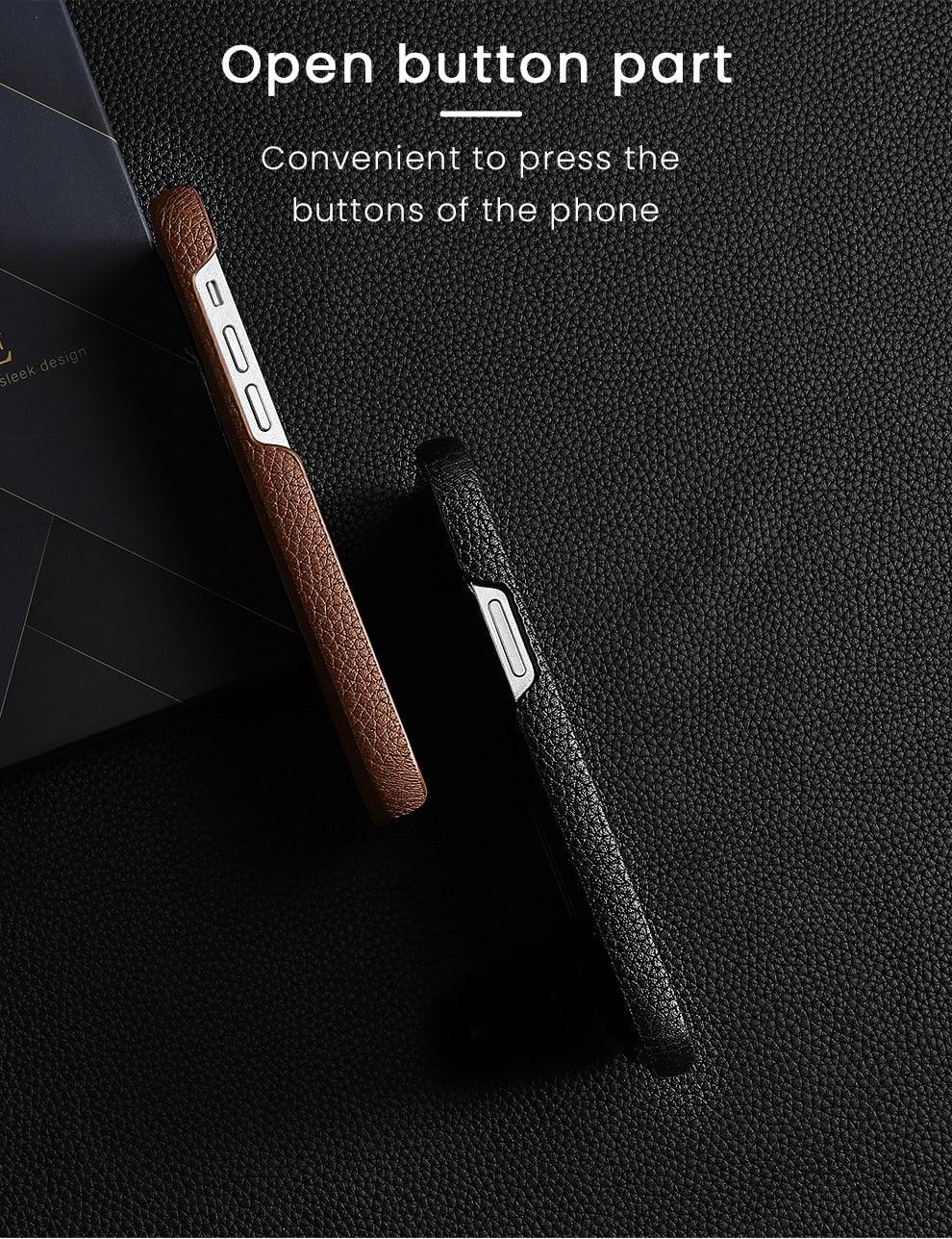 Genuine Leather Case for iPhone