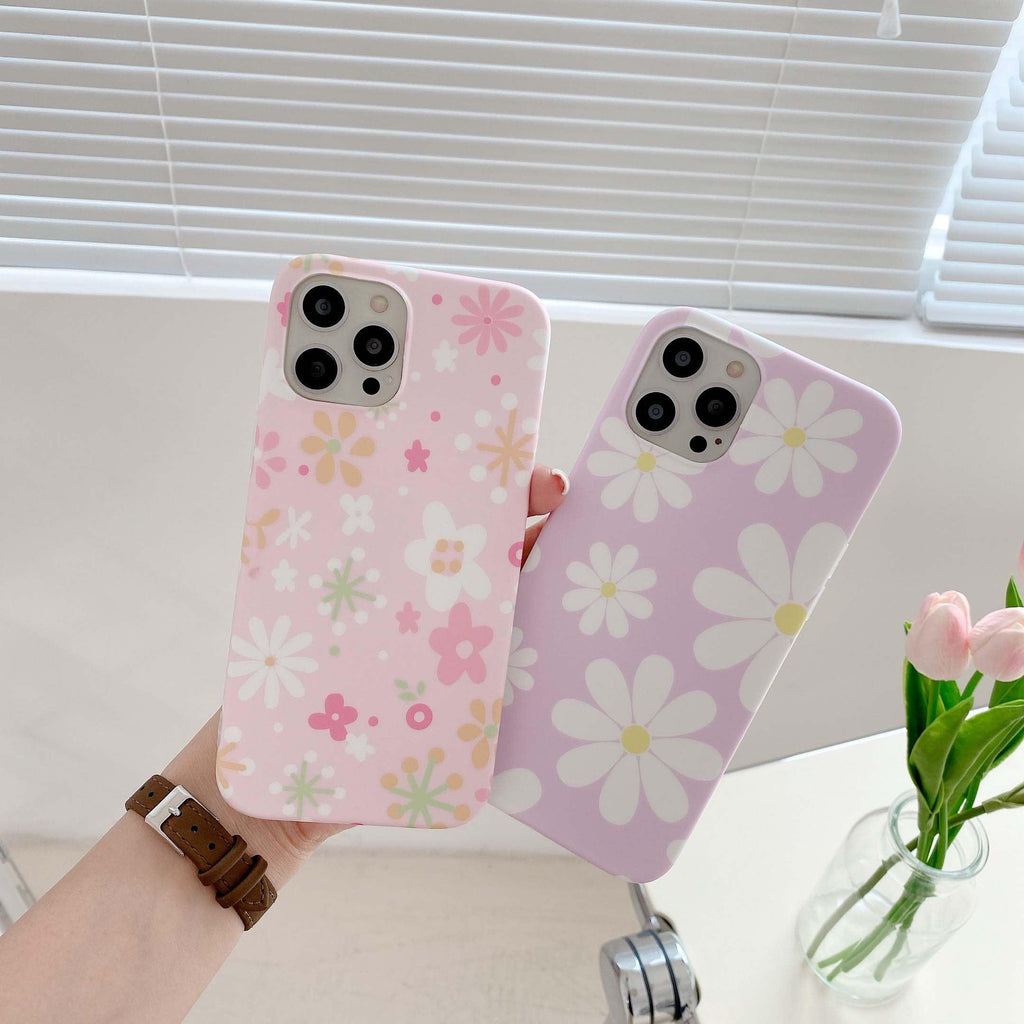 Silicone Floral Case for iPhone