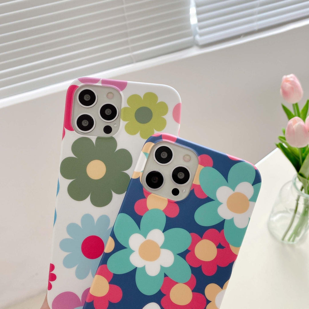 Silicone Floral Case for iPhone