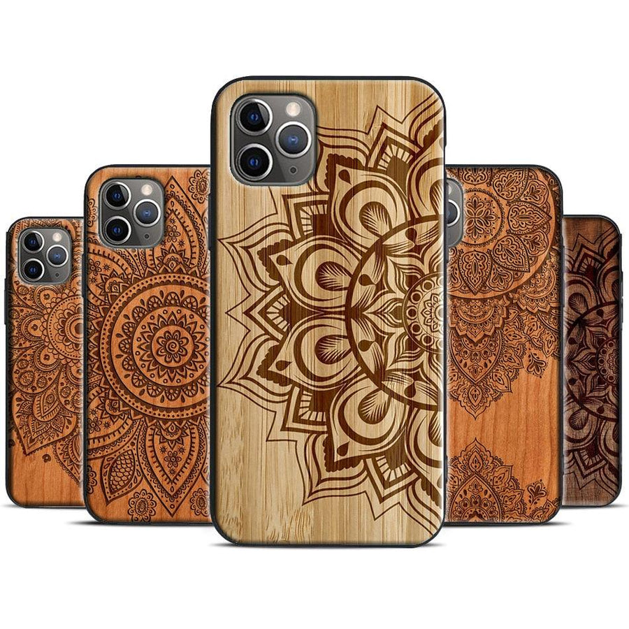 Wood Floral Case for iPhone