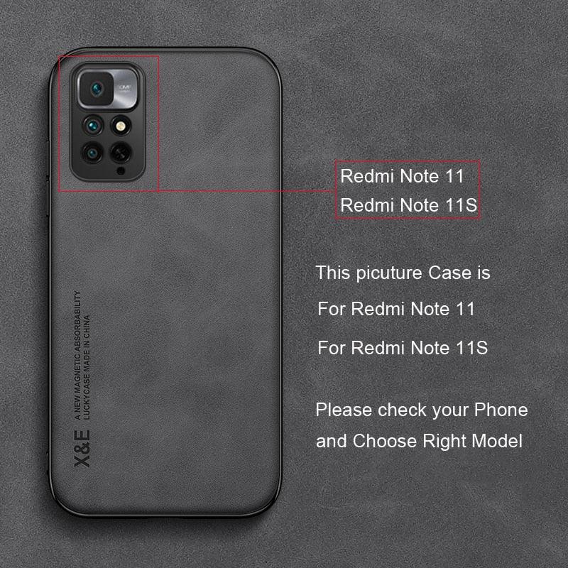 Luxury Leather Magnetic Case for Xiaomi