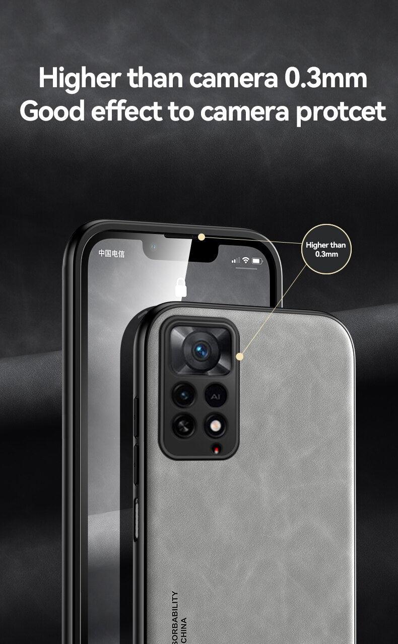 Luxury Leather Magnetic Case for Xiaomi