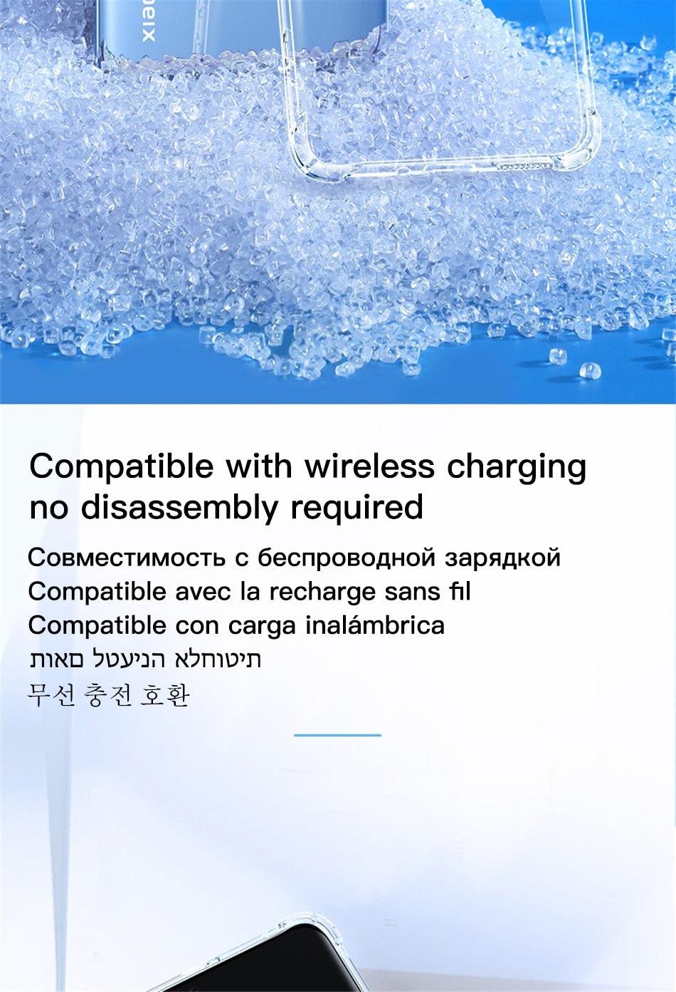 Clear Shockproof Case for Xiaomi