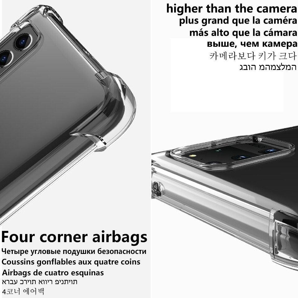 Clear Shockproof Case for Xiaomi