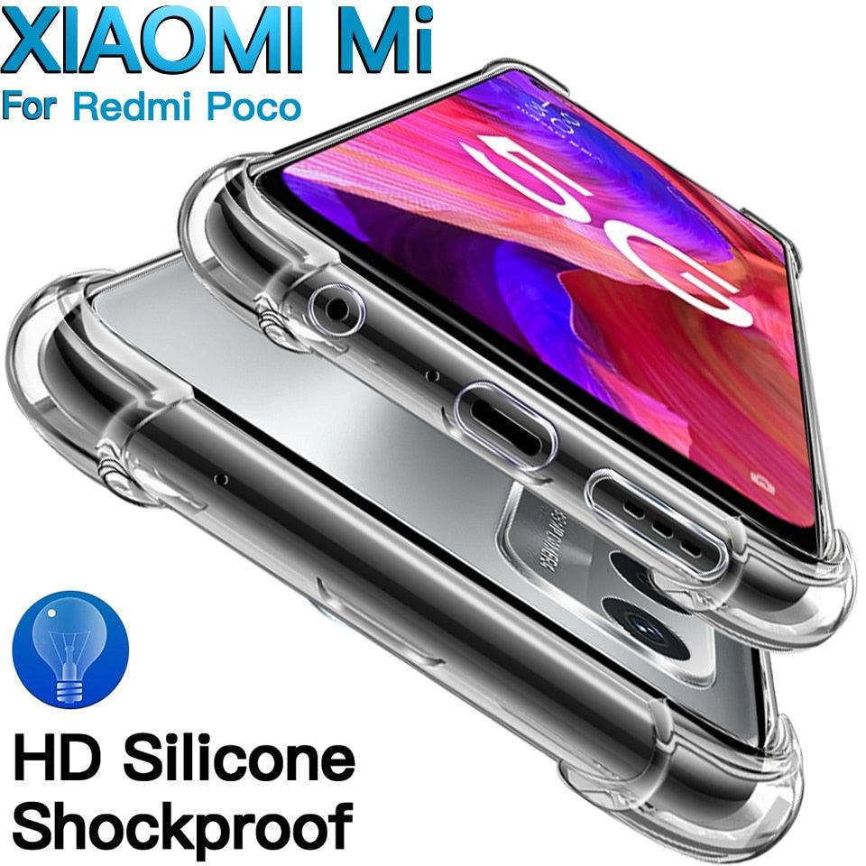 Clear Shockproof Case for Xiaomi