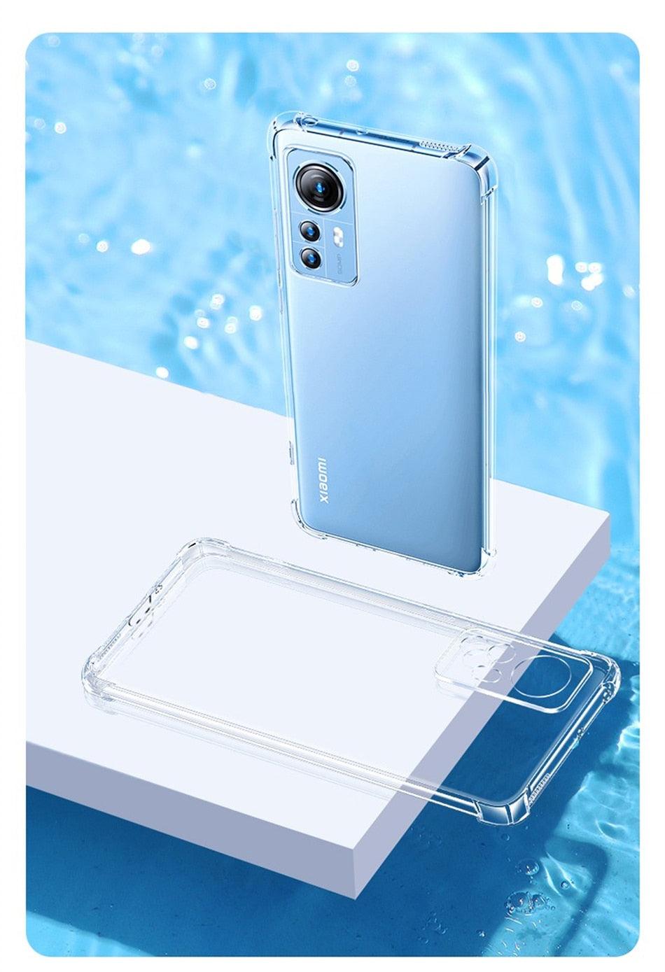 Clear Shockproof Case for Xiaomi