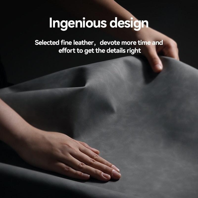 Magnetic Genuine Leather Case for Xiaomi